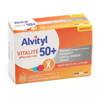 Alvityl Vitalite 50+ Cpr Eff B/30 à ESQUIEZE SERE